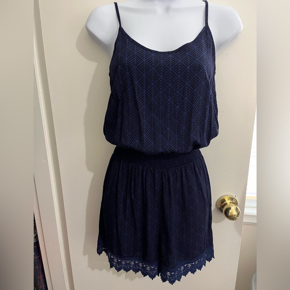 Jasmine Ginger Romper XS Batik Sleep Short Tank Lingerie Sexy Bohemian Teddy